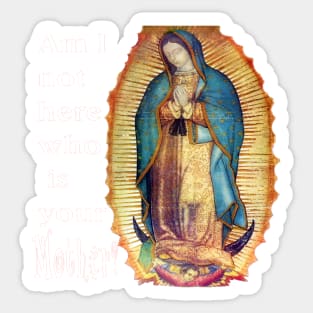 Our Lady of Guadalupe Virgin Mary Sticker